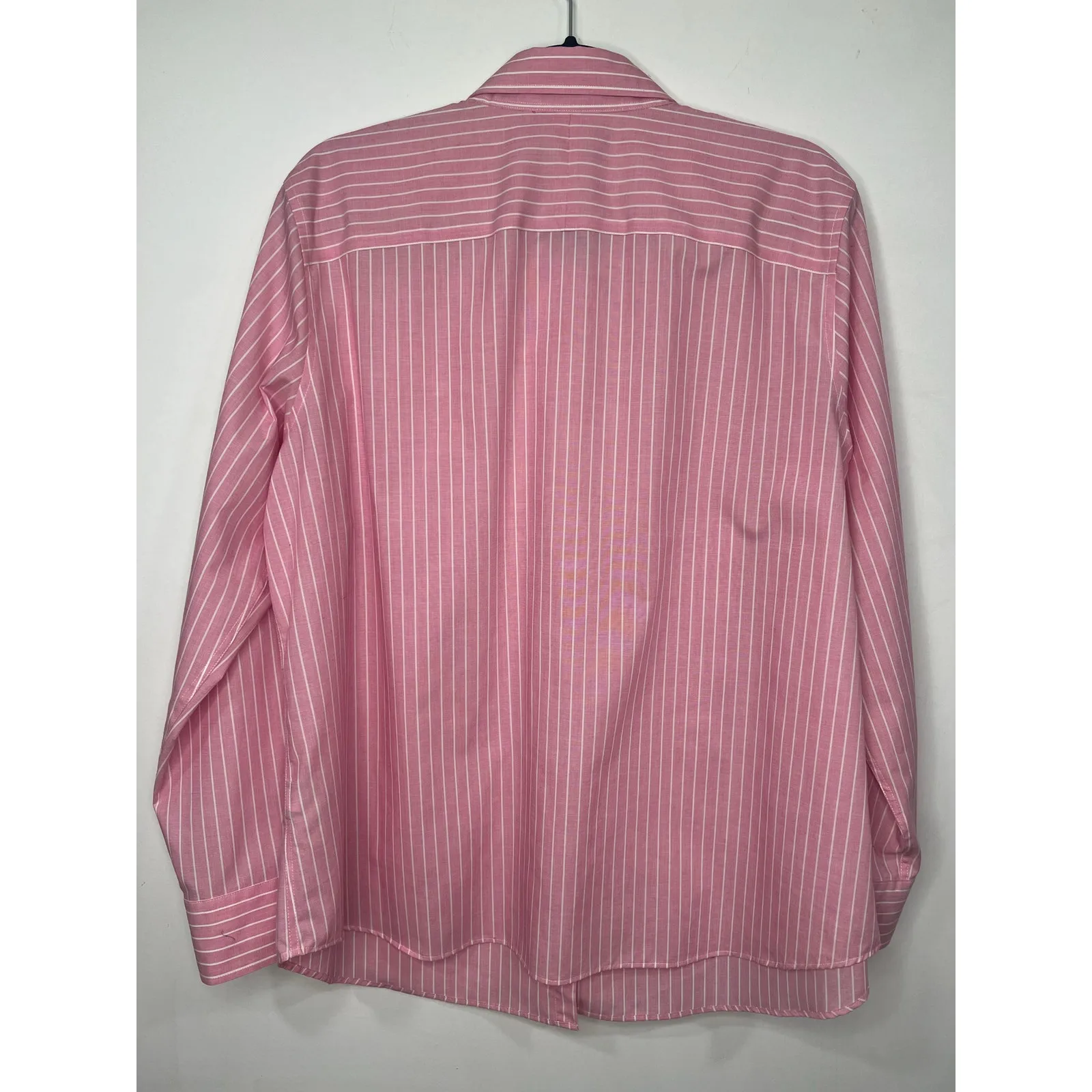 Womens Polo Ralph Lauren Classic Fit Striped Cotton Shirt Pink Size 1X - Image 7