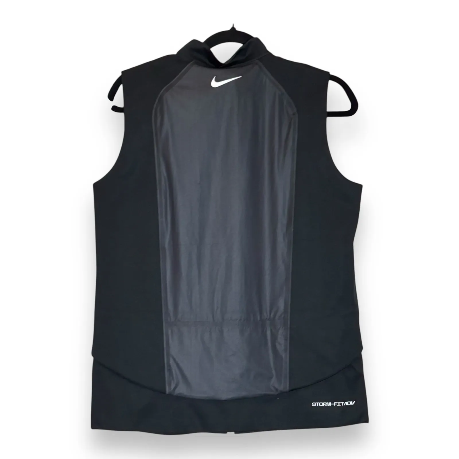 Nike Storm Fit ADV Sleeveless Zippered Black Vest DX6080-010 Women's S NWT - Image 2