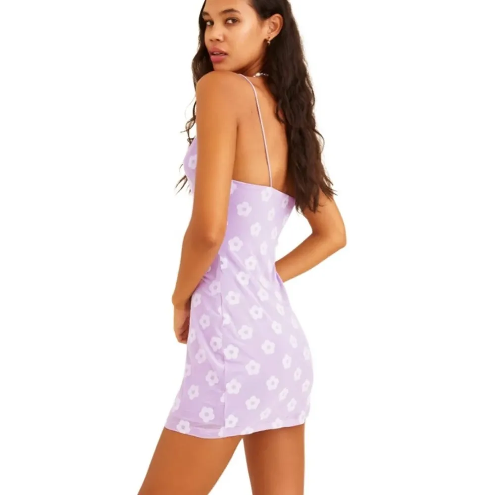 Motel Lilac Daisy Becky Mini Dress Size M - Image 2