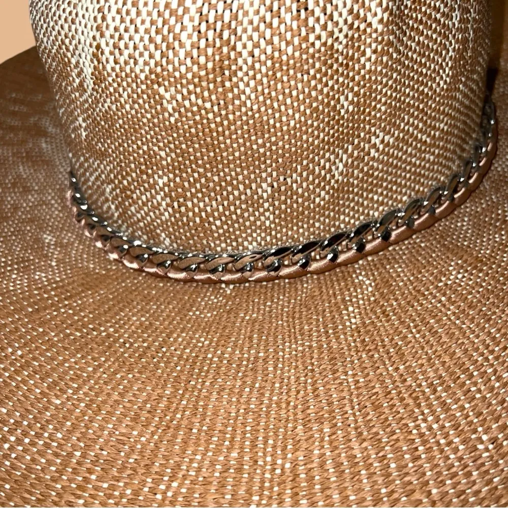 Madden Stylish Tan fade out Wide-Brim Hat - Image 5