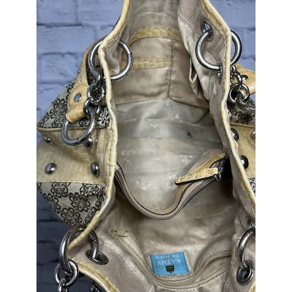 Vintage Kathy Van Zeeland shoulder purse. - Image 8