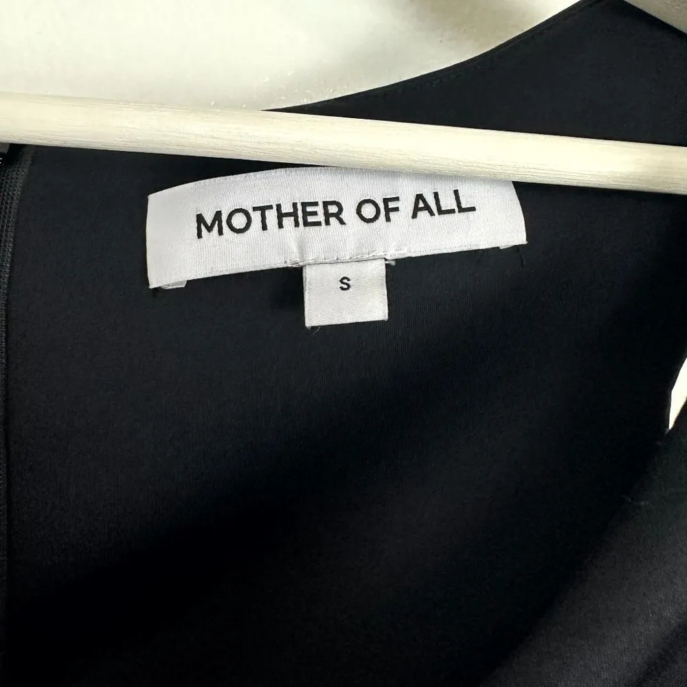 MOTHER OF ALL Clio Cutout Sheath Dress in Black Size Small - Image 6