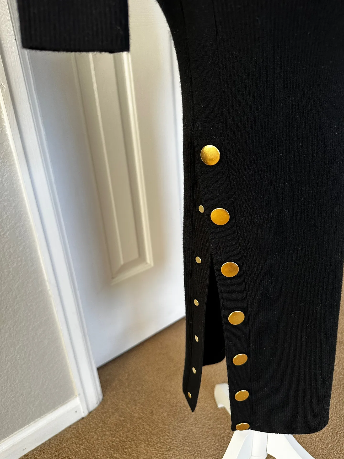 Alice and Olivia Selena Crew-Neck Sweater Dress Sz XS Brand New - Image 2