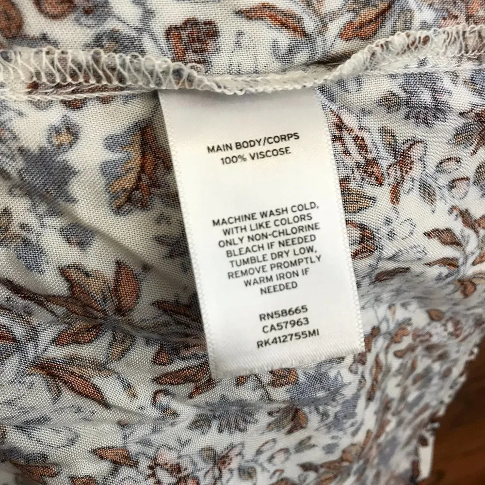 Abound NWT  Floral Balloon Sleeve Oversized Blouse - Image 7