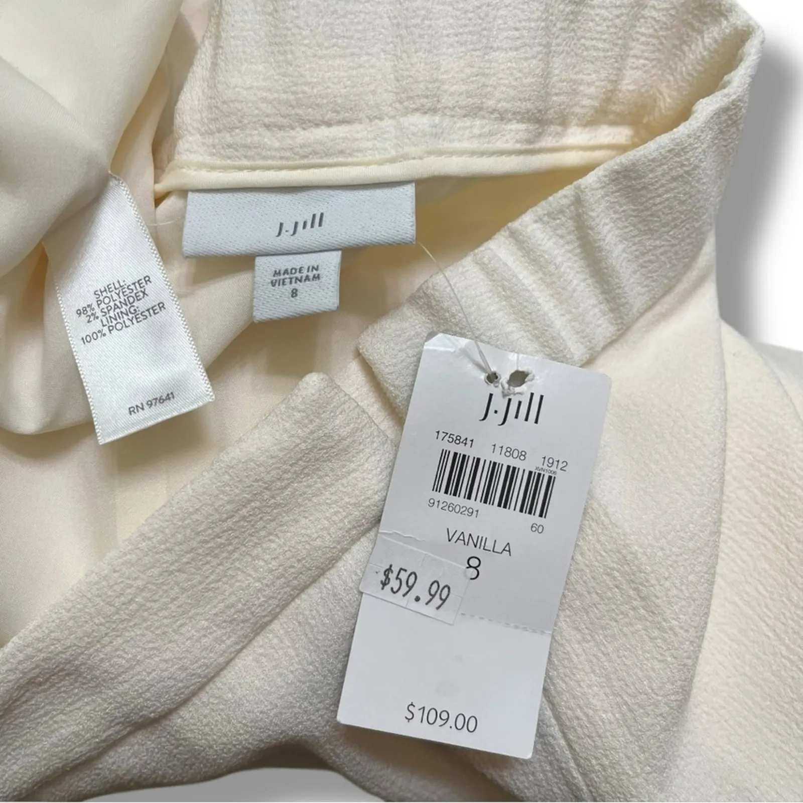 J. Jill textured dress pants NWT Size 8 - Image 7