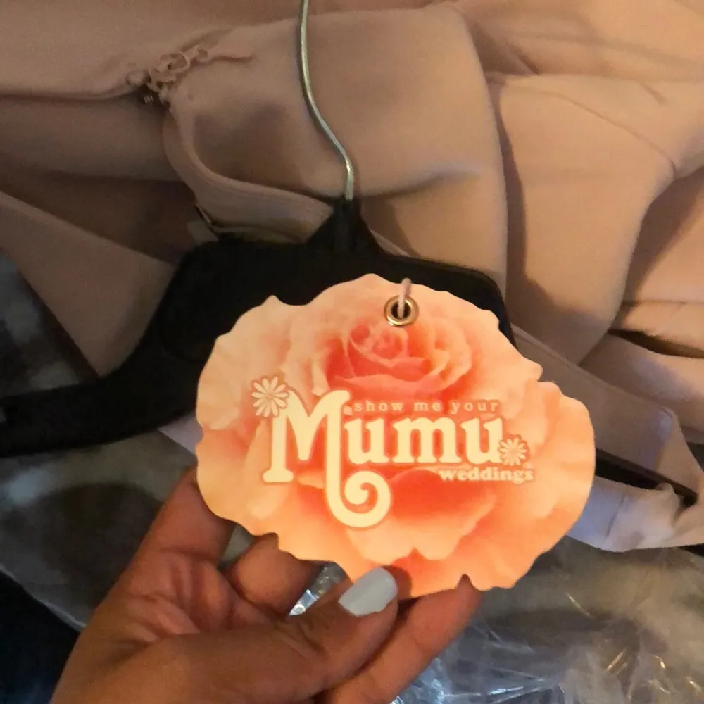 Show Me Your MuMu Vintage Rose Morgan Trumpet Gown - Image 6