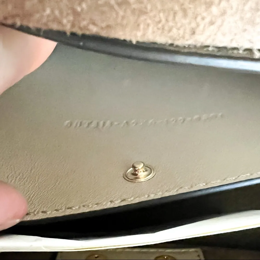 Fendi  Embossed Kan U Bag in Nude - Image 14