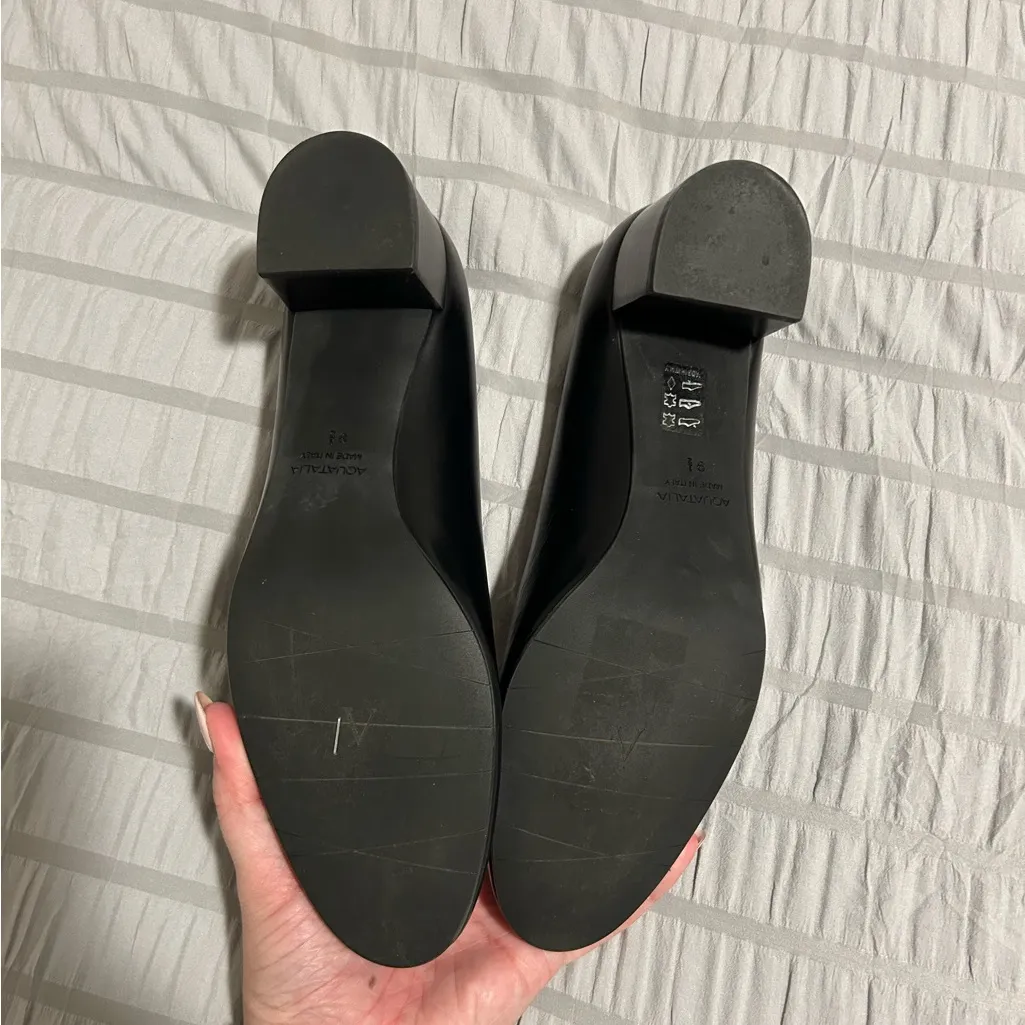 Aquatalia Pumps in Black Leather size 9.5 - Image 5