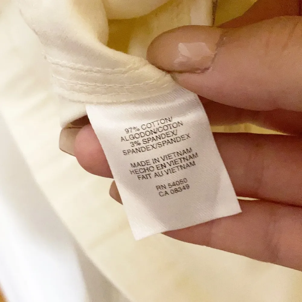 Jones New York Button Front Vanilla Jacket - Image 9