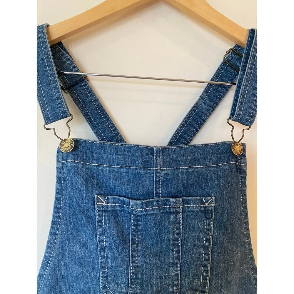 Angel Forever Young Signature Overall Dark Denim Blue Women's Size Small - Image 7