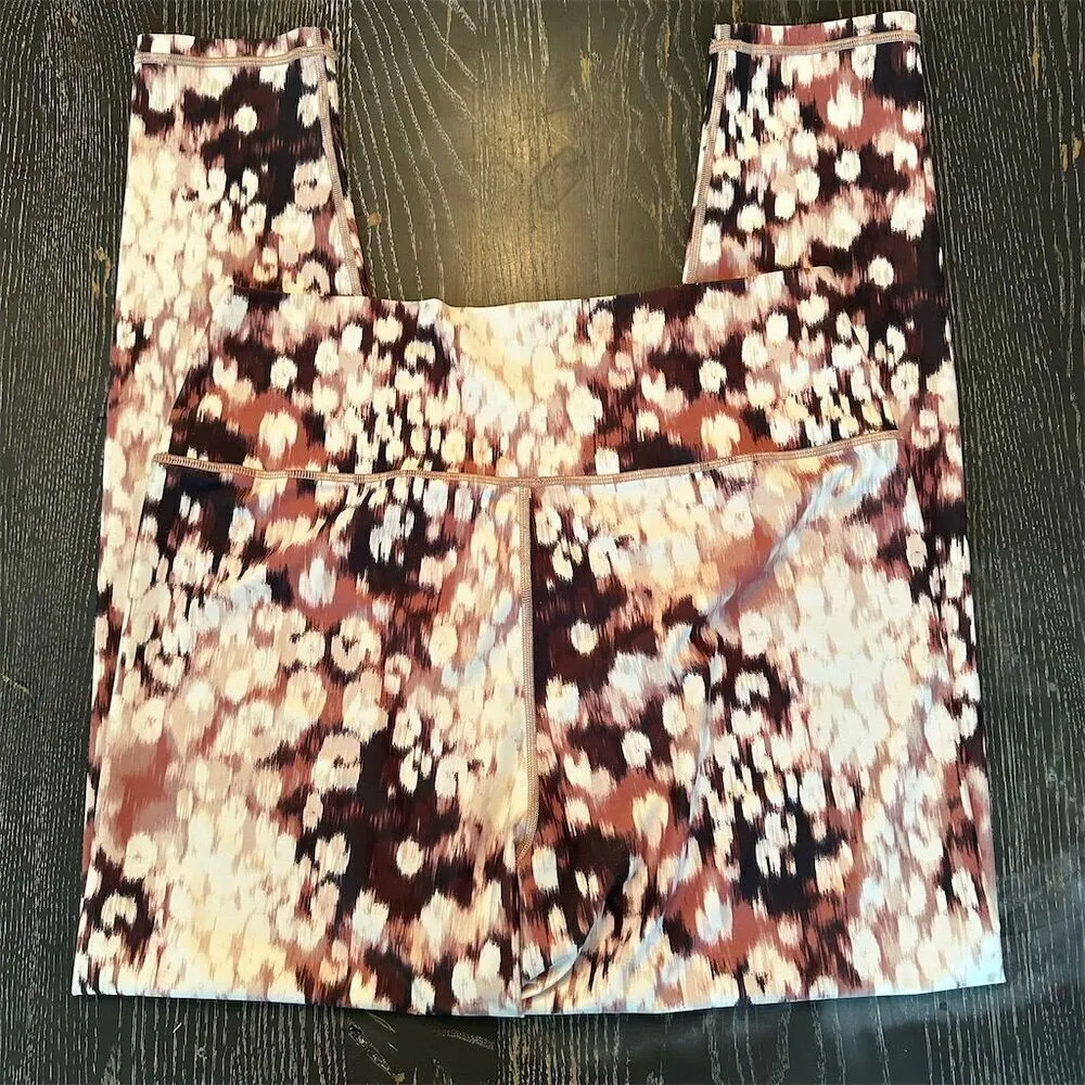 OFFLINE by Aerie High Rise Crossover Leggings Abstract Multicolor XL Pink - Image 10