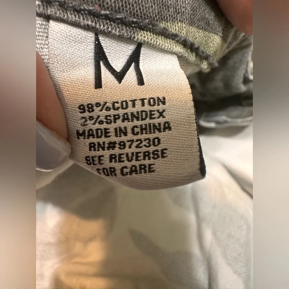 Almost Famous Camo Belted Twill Joggers Womens Size Medium - Image 5