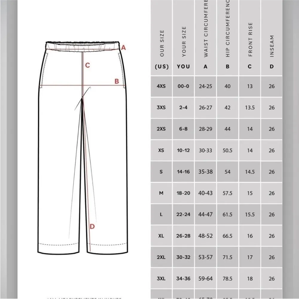 Universal Standard Iris Linen Easy Pull-On Pants Small 14/16 - Image 9