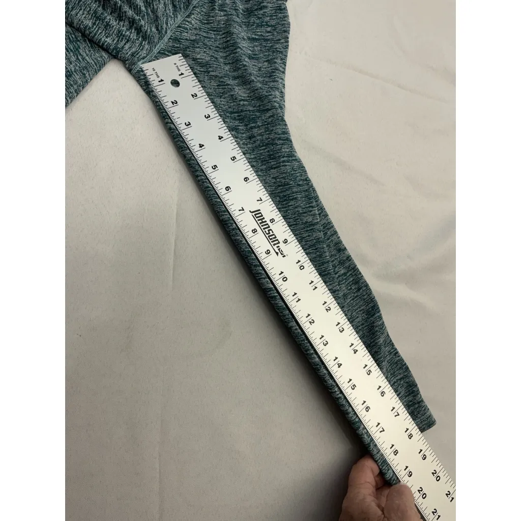 Womans RBX Performance Long Sleeve Pullover Athletic Shirt 1x Green Crew Neck - Image 8