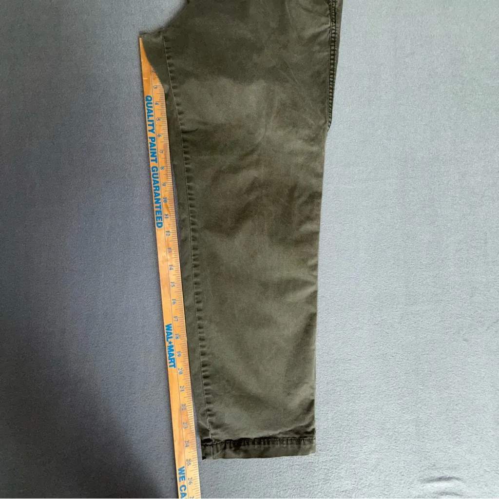 GAP women’s‎ olive green Girlfriend Khaki Chinos size 10-30 - Image 9