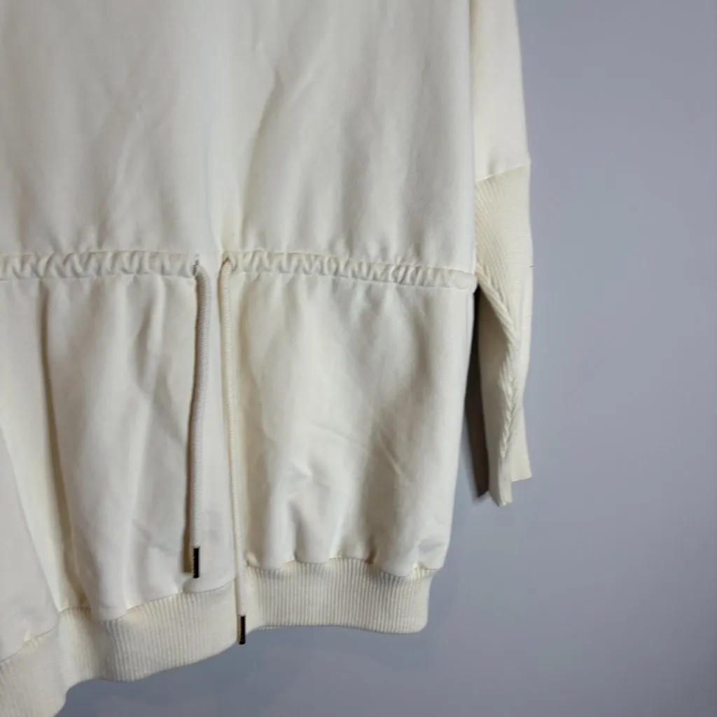 VARLEY Adelaine Sweatshirt in Ivory - Image 3