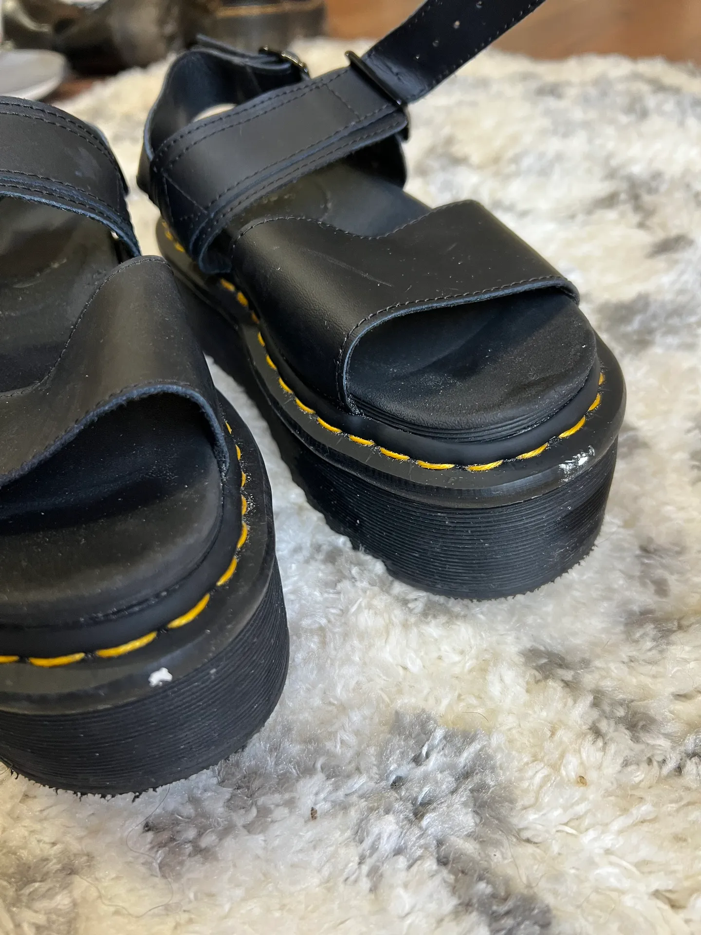 Doc Marten Platform Sandals - Image 4