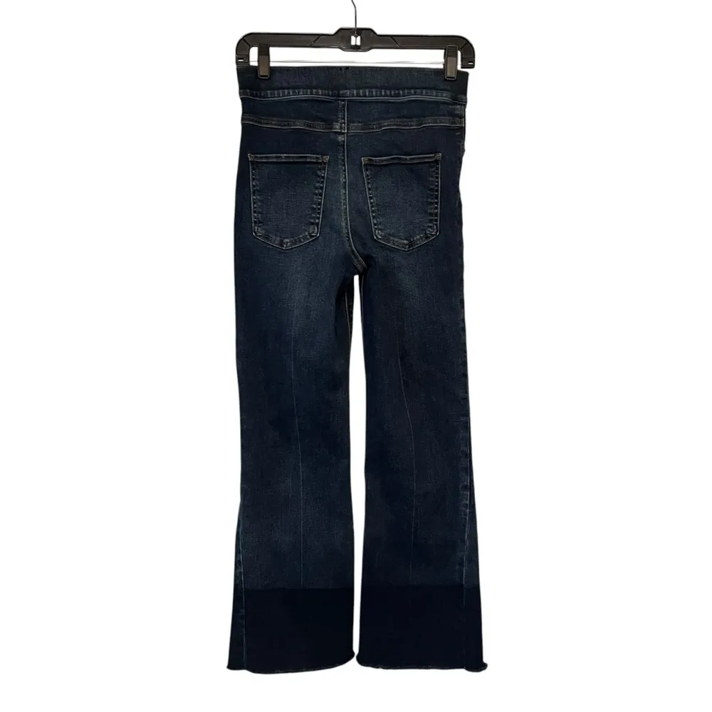 Spanx Cropped Flare Denim in Medium Wash, Sz S - Image 5