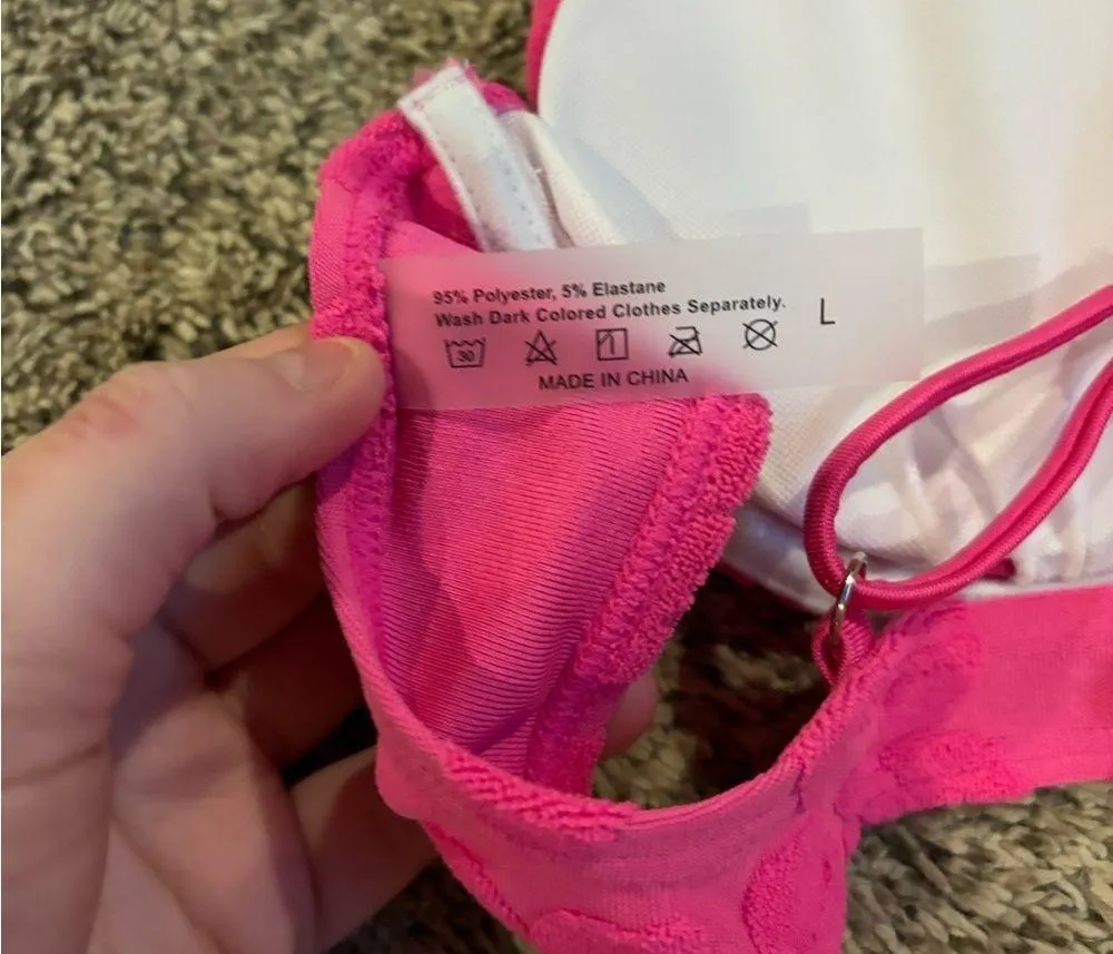 SHEIN Swim Mod Floral Print Underwire Bikini Swimsuit - Image 6