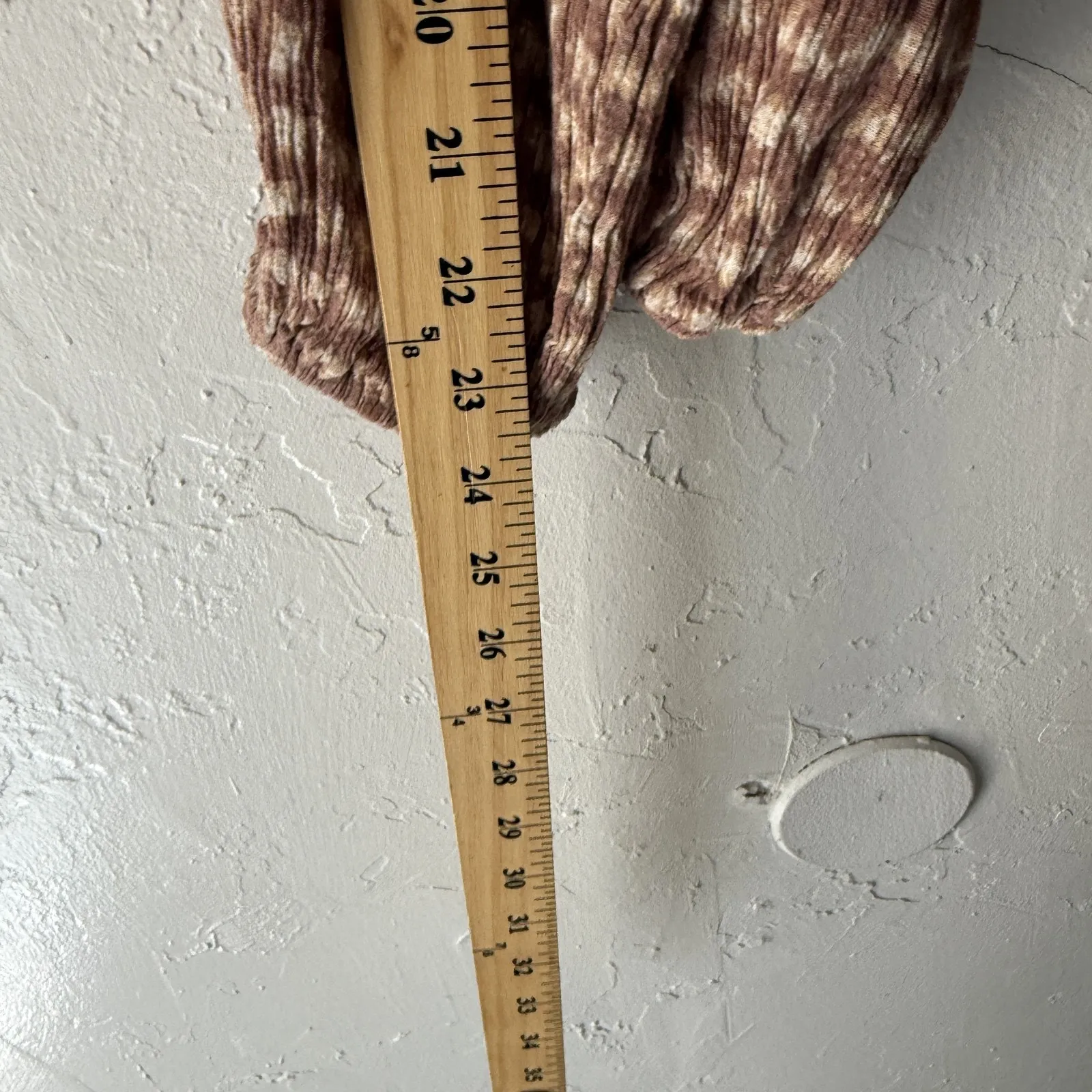 Vici Jumpsuit‎ Womens Small Brown White Short Sleeve Waist Tie Soft Rayon Romper - Image 9