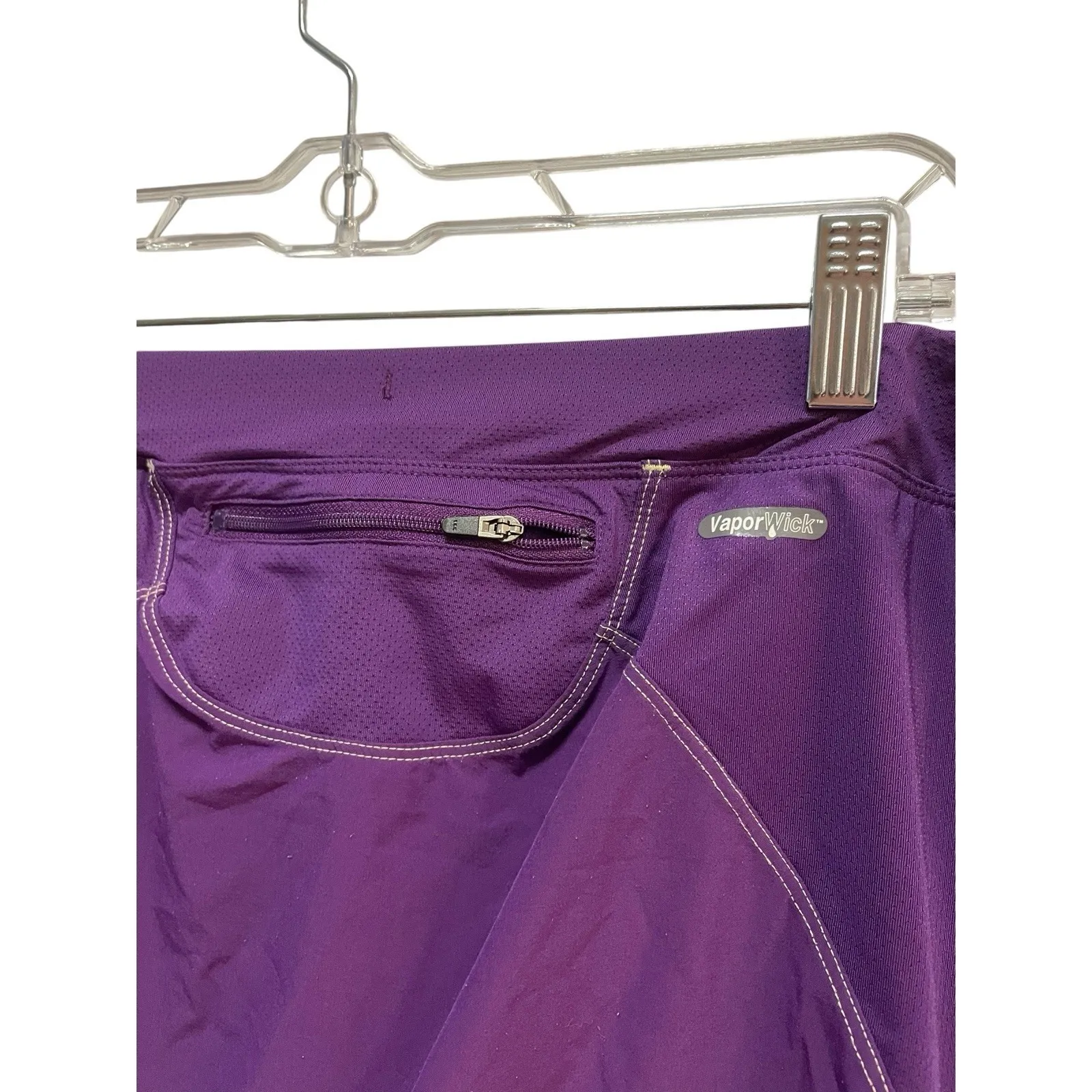 The North Face Women Skirt XL Vapor Wick Flight‎ Series Purple Back Pocket - Image 7