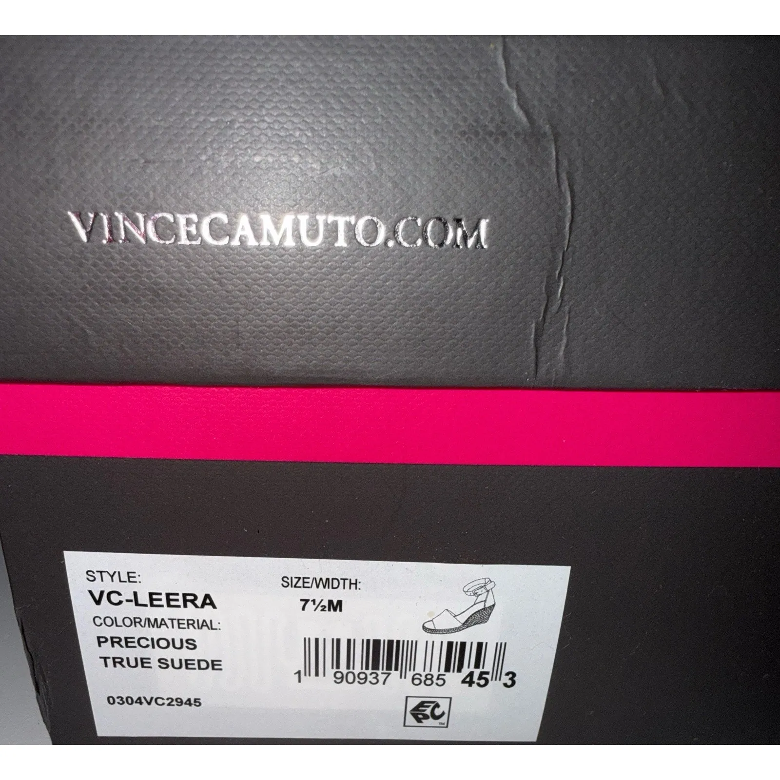 Vince Camuto Leera Wedge Sandals Women’s 7.5 M Precious Espadrille Ankle Strap - Image 8