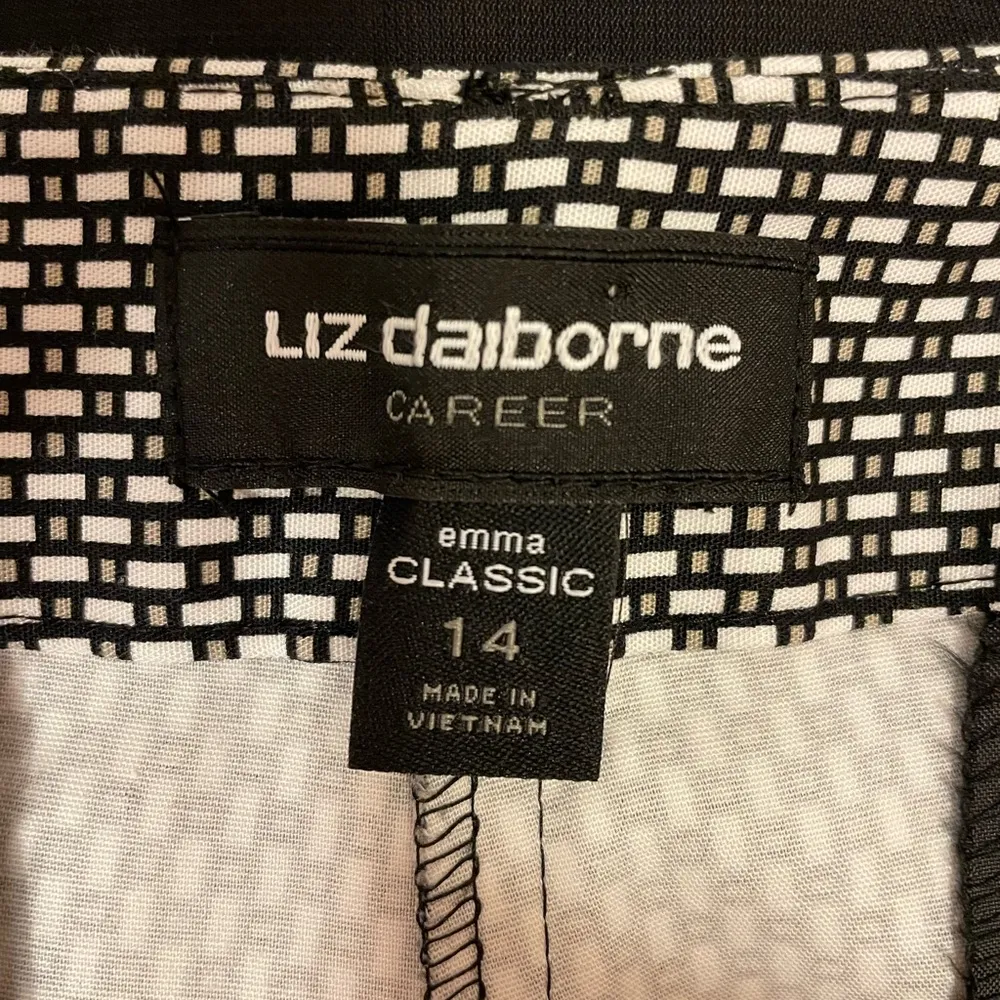 Liz Claiborne Career Dress Emma Classic Business Pants NWOT- 14 - Image 6