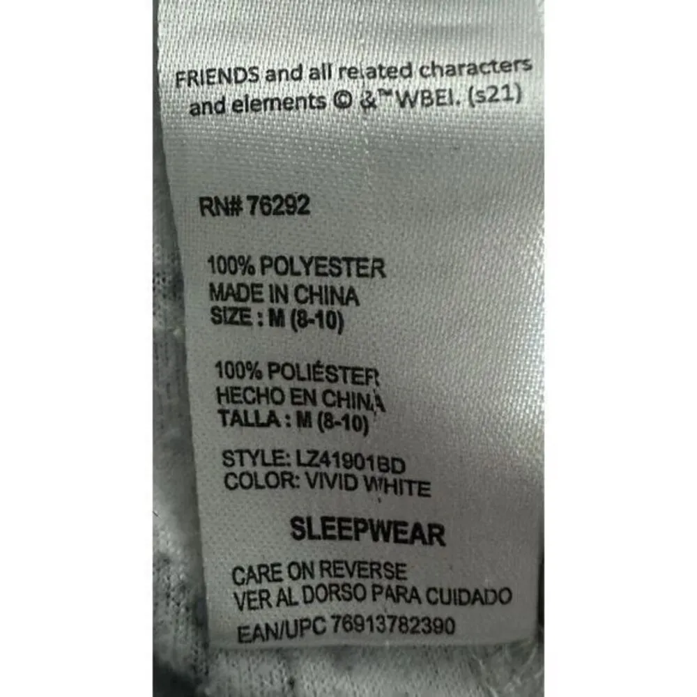 F.R.I.E.N.D.S Television Series Soft Sleep Pajama Pants Joggers Sleepwear Medium - Image 6