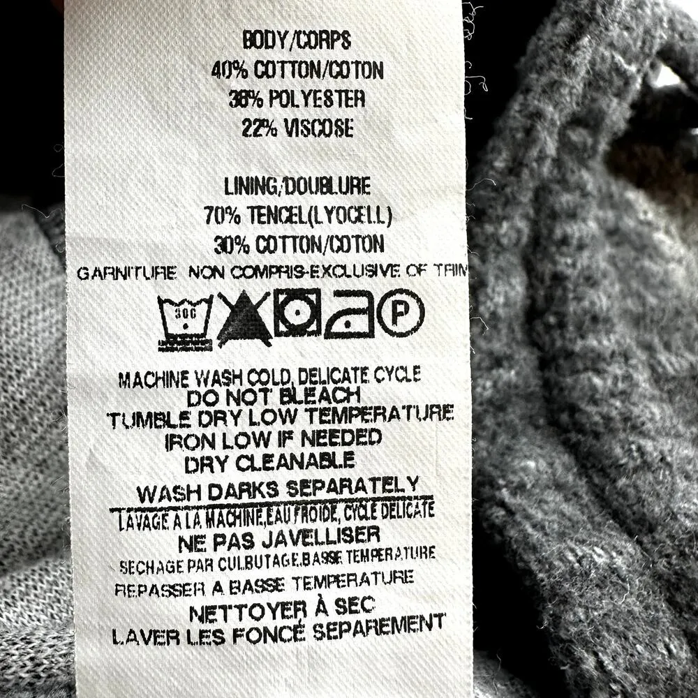 Twenty Montreal Maddux Plush Fleece Sweatpants Colorblock Fleece Gray XS - Image 4