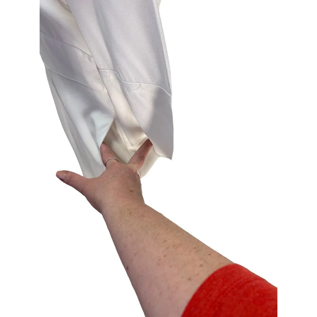 Reiss Midi Dress White Size 6 - Image 11