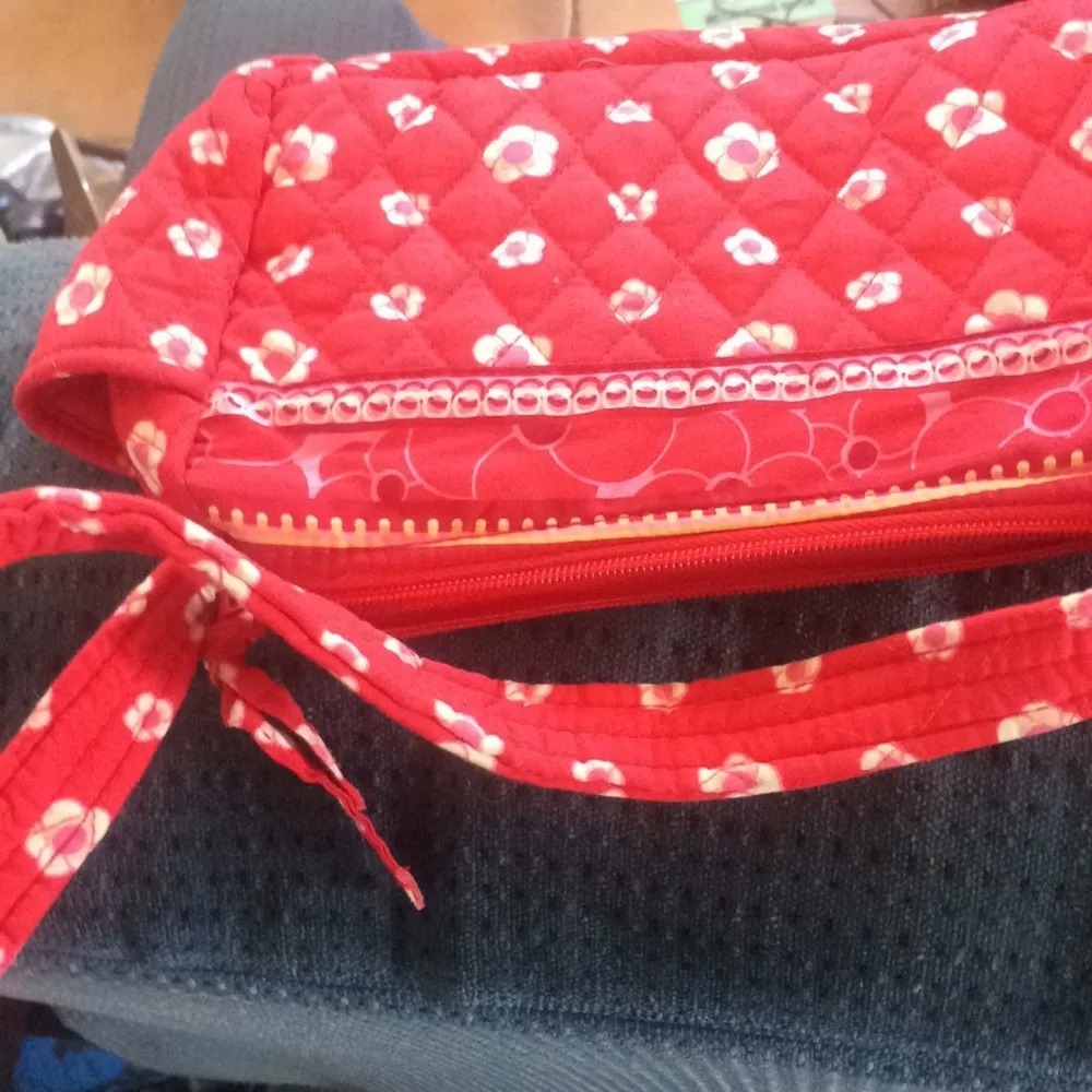 LADIES quilted purse Red - Image 2