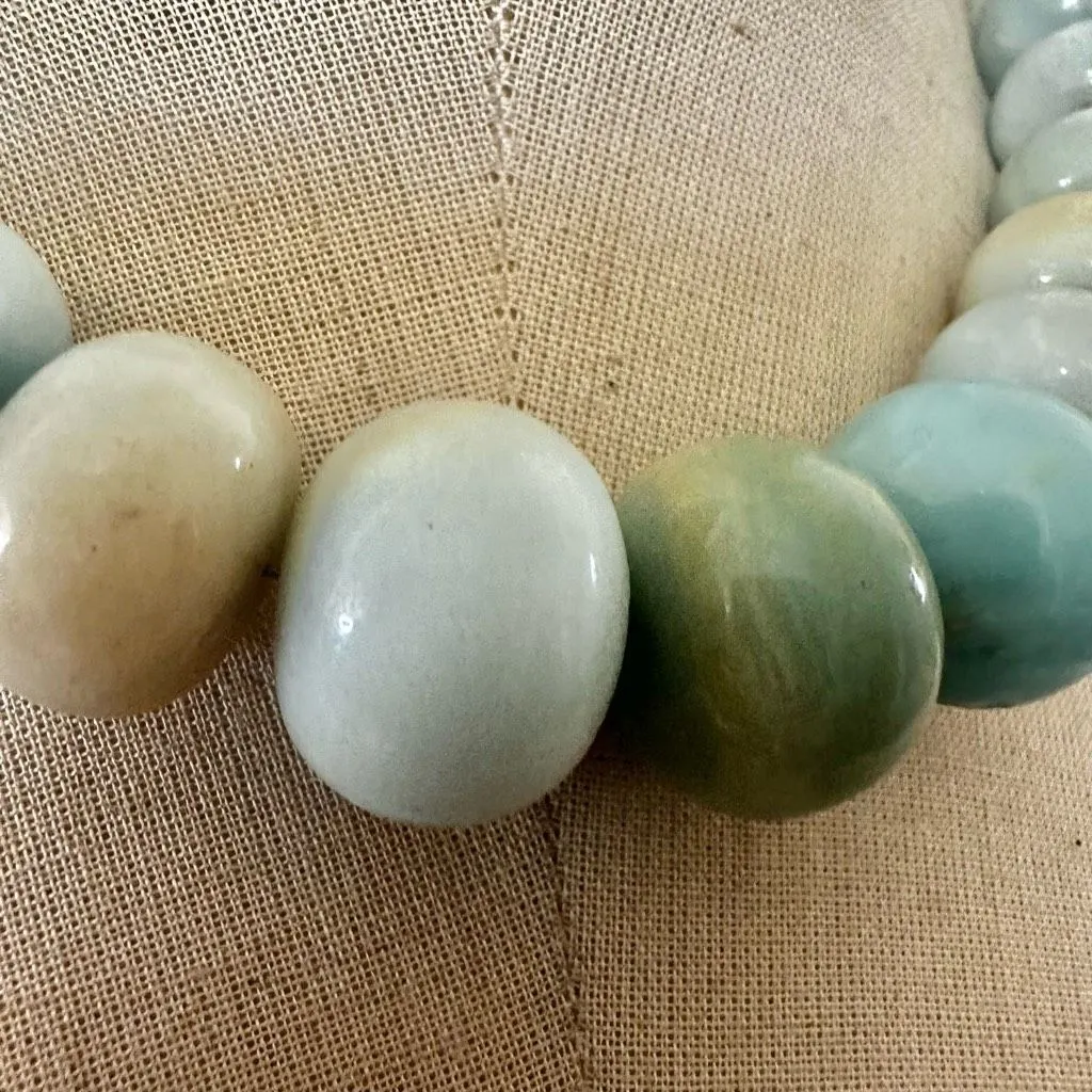 Jay King Chunky Amazonite Statement Necklace in Sterling Silver Green - Image 4