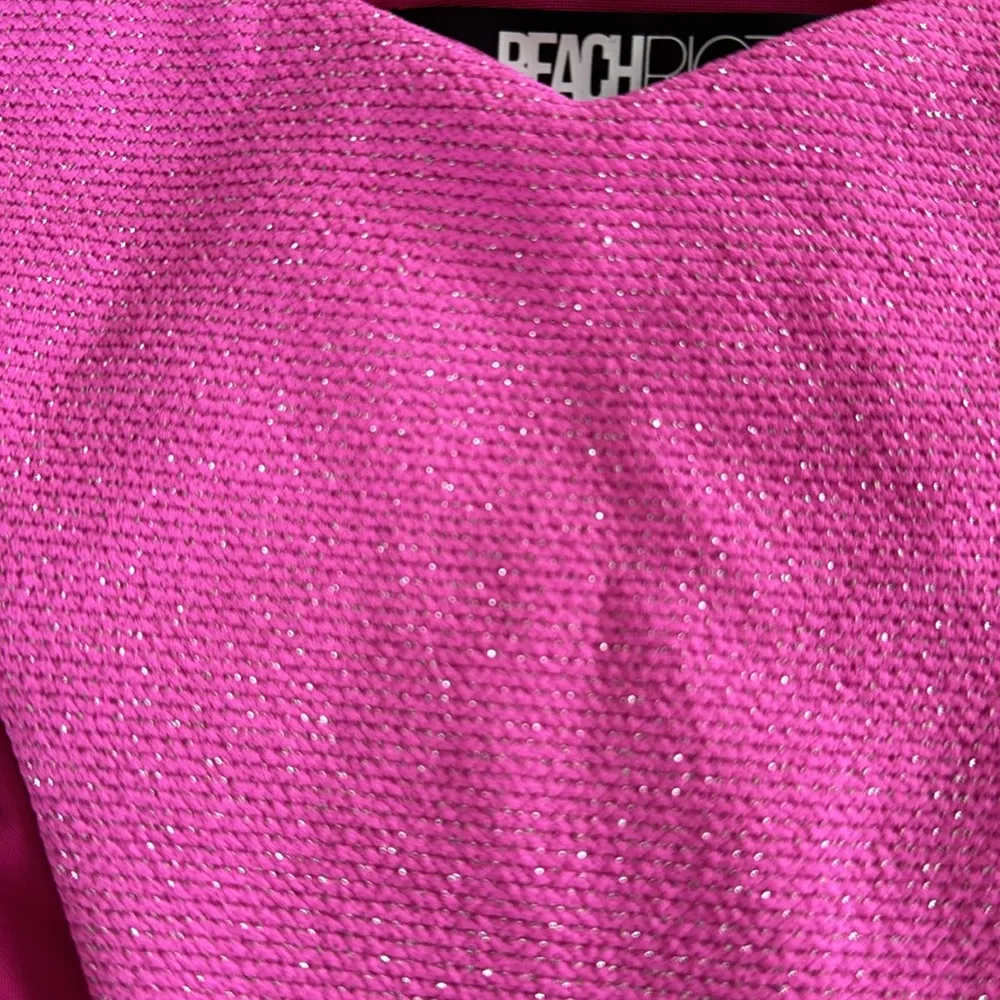 Beach Riot Phoebe High Cut Bikini Bottom, Pink, Size Small , $88 - Image 9