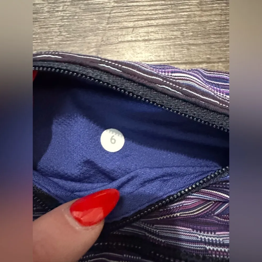 Lululemon Speed Tight IV Space Dye Twist Ultra Violet Leggings - Image 9