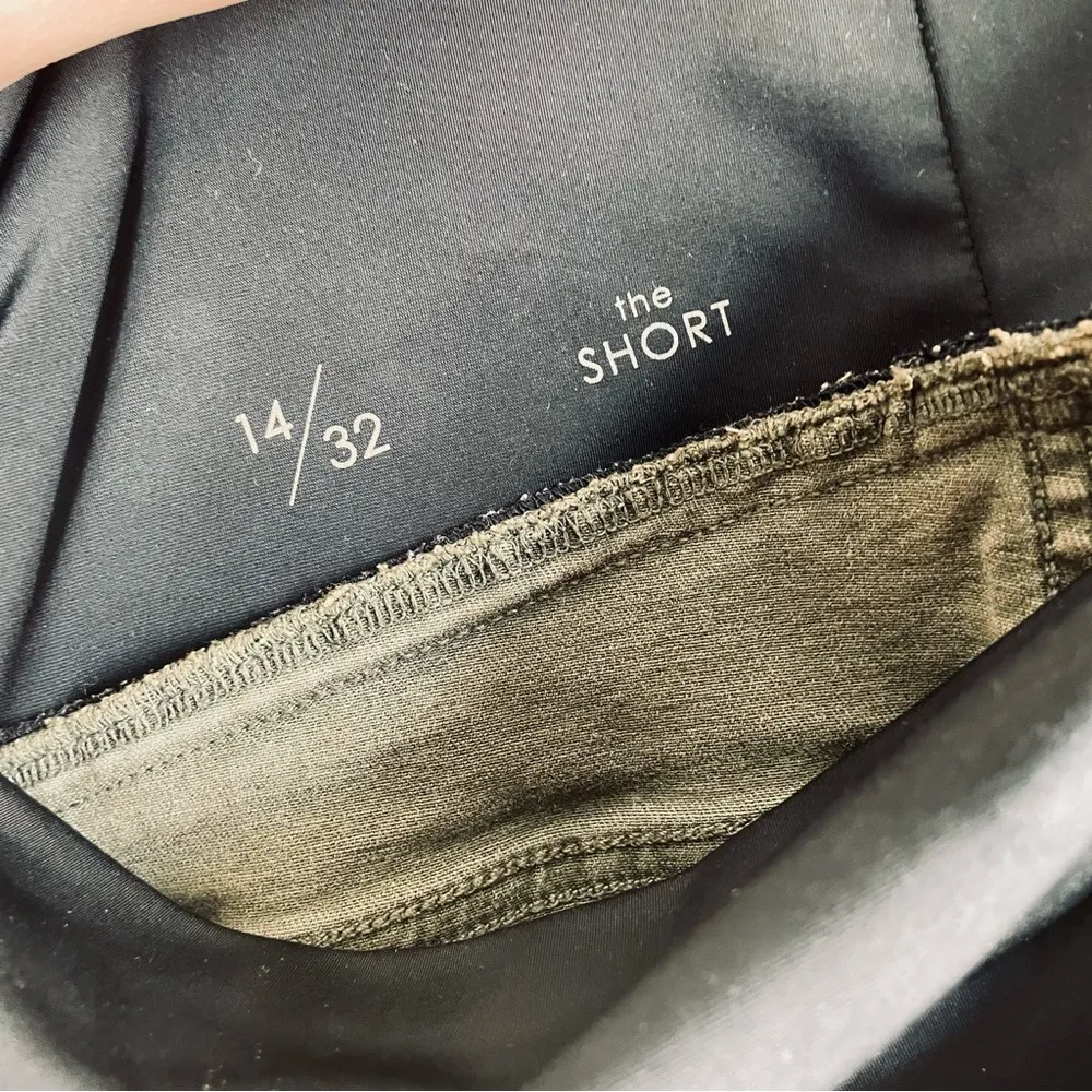 Liverpool Jeans Co. “The Short” Maternity Cuff Shorts Dark Green size 14 - Image 12