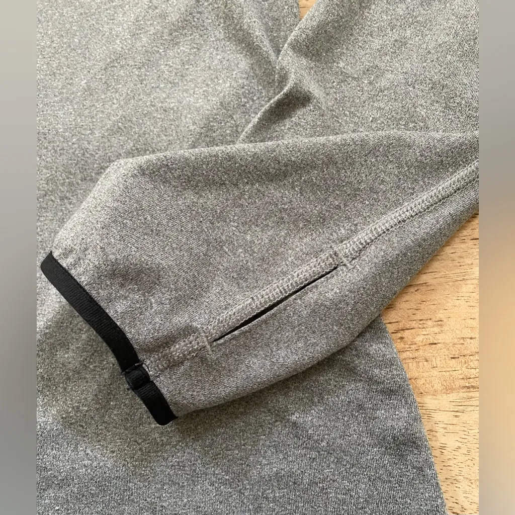 Nike Pro Dri Fit Hyperwarm Women’s Sz XL‎ Gray Fitted Half Zip 3.0 Pullover - Image 8