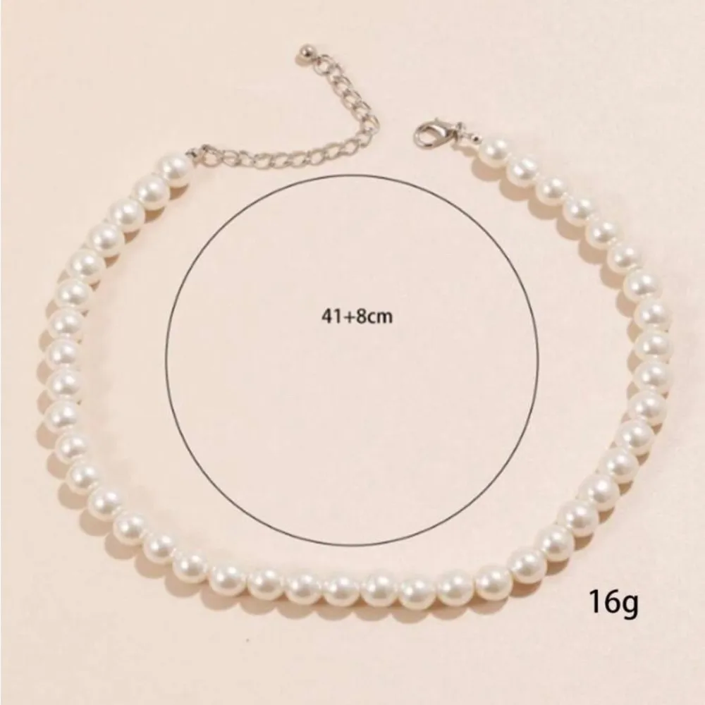 ✨ White Faux Pearl Necklace ✨​​ - Image 8
