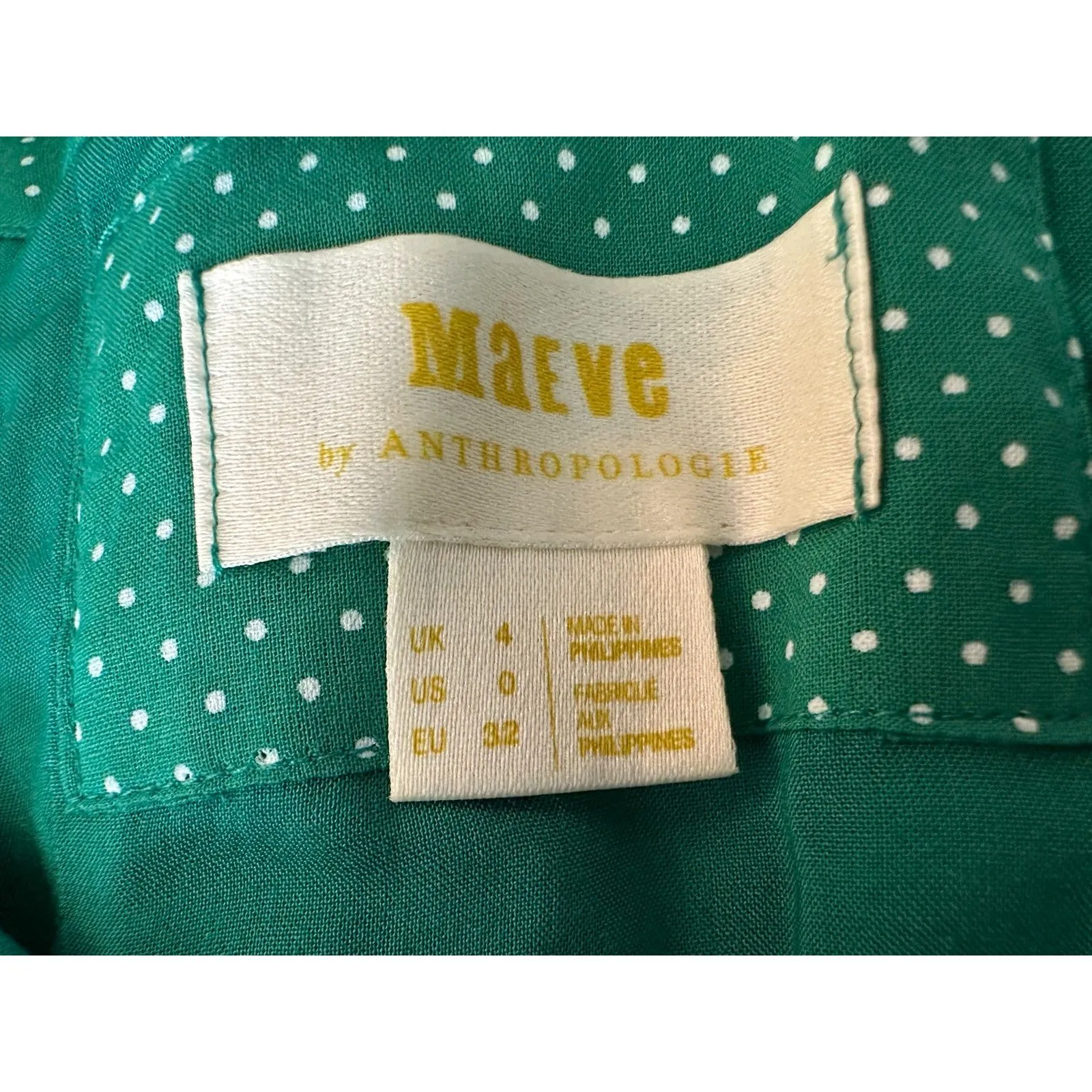 Anthropologie Maeve Lelia Eyelet Midi Dress Size 0 - Image 6