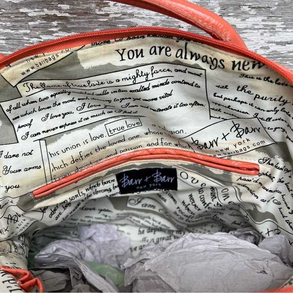 Barr & Barr Discontinued rare Boho Genuine Leather Shoulder/Crossbody Ha… - Image 9