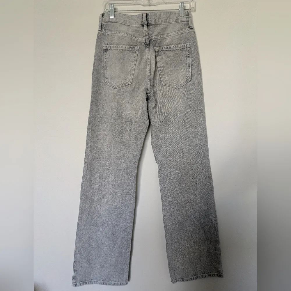 River Island Evelyn Crystal Embellished Rigid Straight Jeans Sz 4 *Flaw* - Image 10