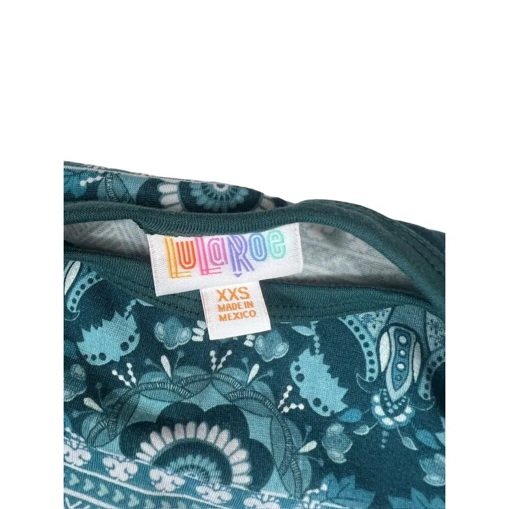 LulaRoe Women's Lightweight Blueish Top - Image 3