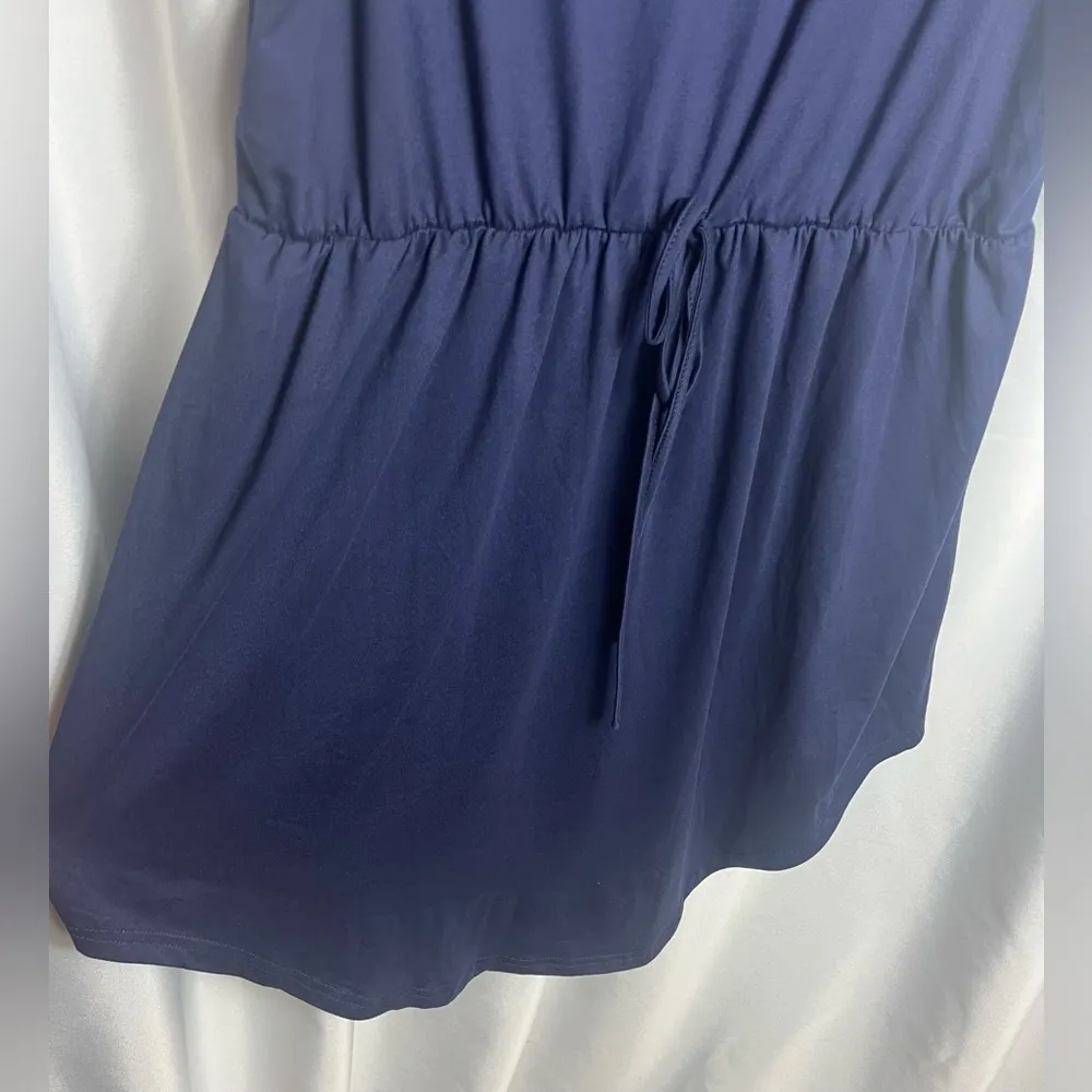 SHEIN Curve Dress Blue Drawstring Size 1XL - Image 4
