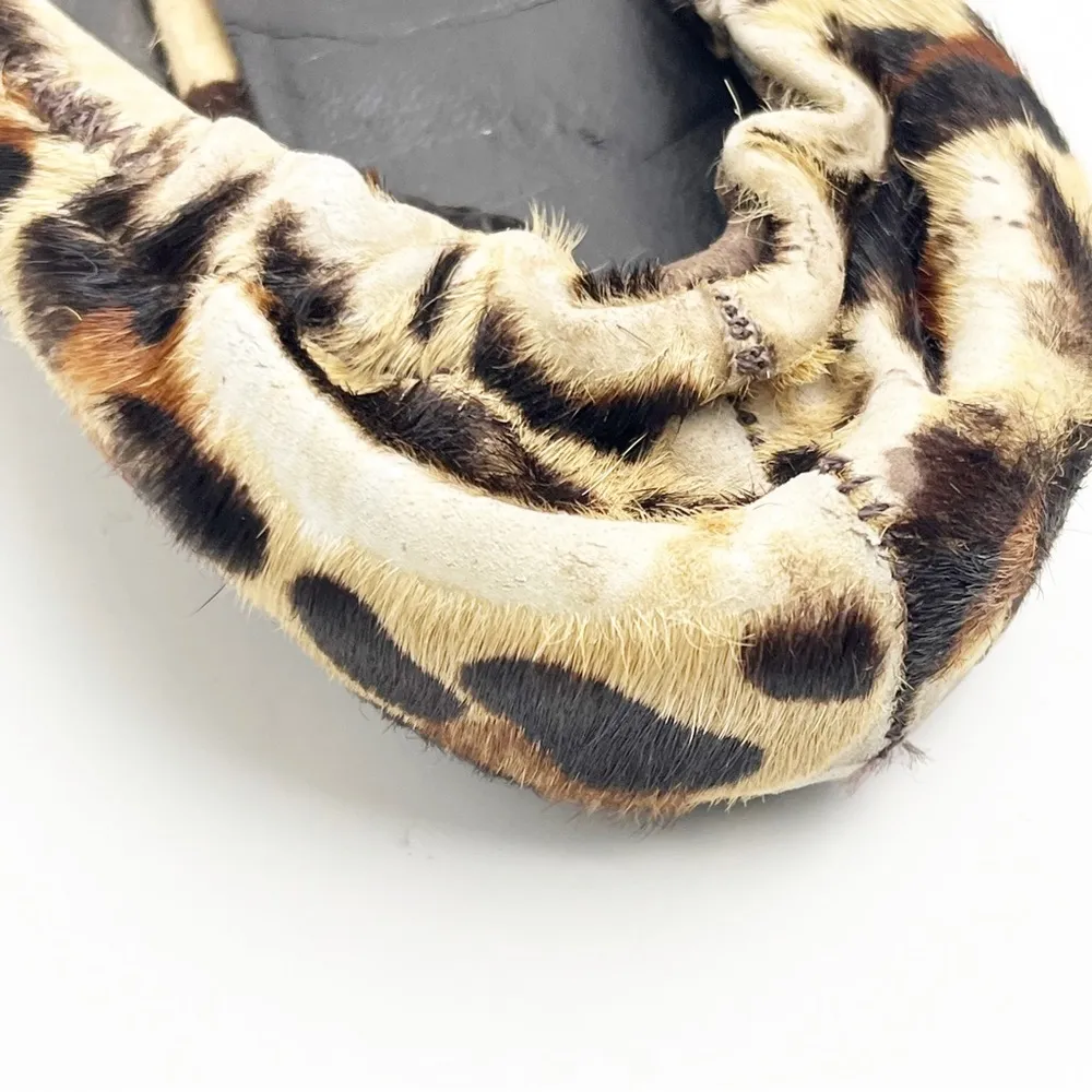 TORY BURCH Reva Animal Print Ballet Flats - Image 4