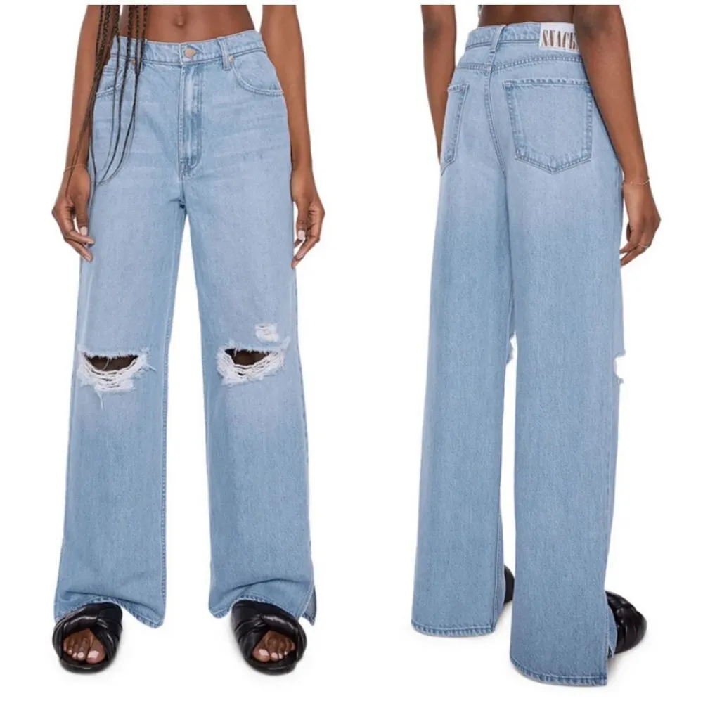 💕MOTHER SNACKS💕 The Fun Dip Puddle Slice ~ Lots of Nibbles 30 NWT Blue - Image 4