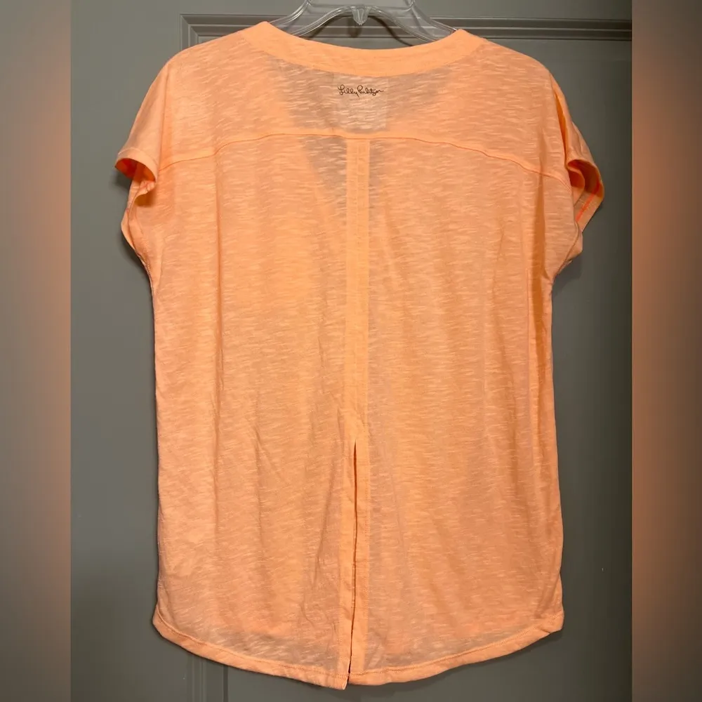 Lilly Pulitzer Luxletic Brodie Shirt - Size XS - Image 4