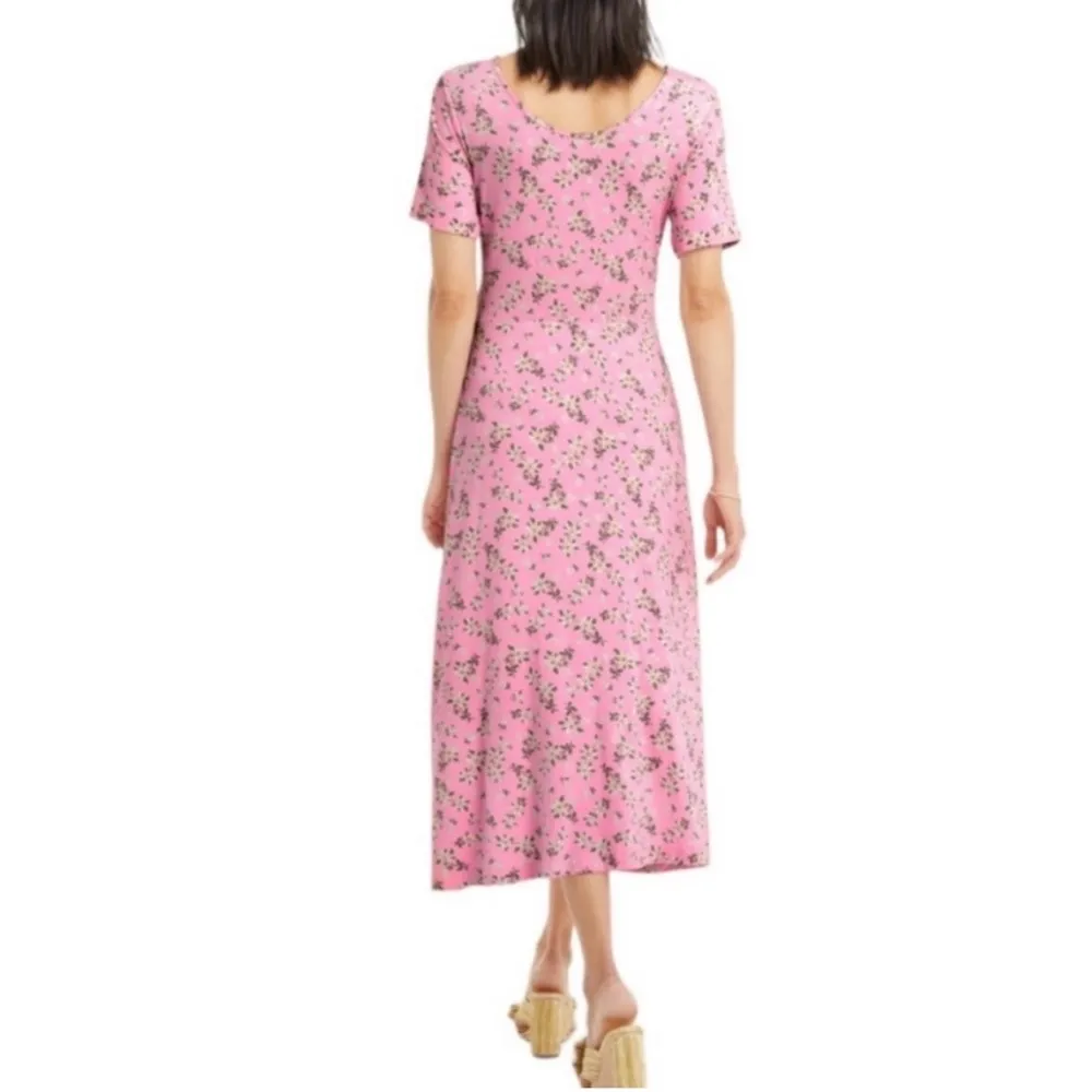 Draper James Pink Floral Dress - Image 4