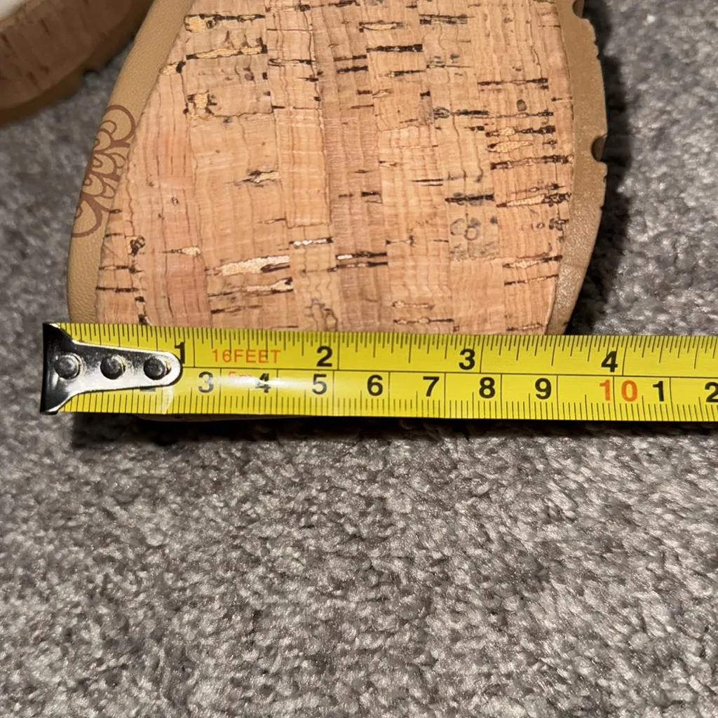 Blowfish MALIBU women’s size 10M Boynton Wedge slip on sandal new without box Tan - Image 5