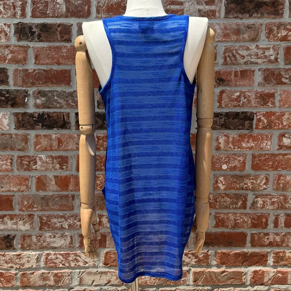 Mossimo sheer blue striped tank top / S / Excellent condition - Image 7