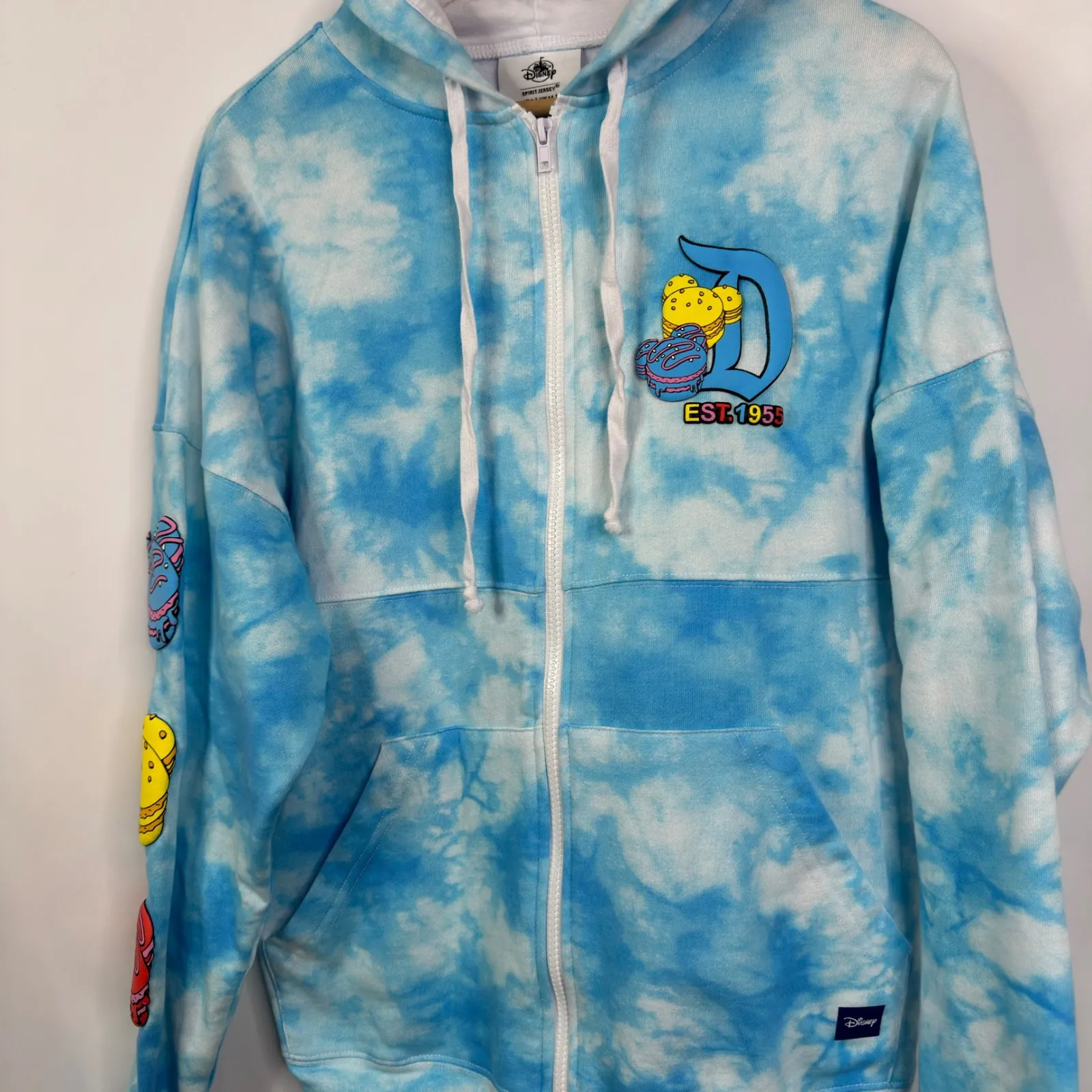 Disney Adult Spirit Jersey Hoodie Disney Eats Macaron Walt Disney World Size M - Image 6