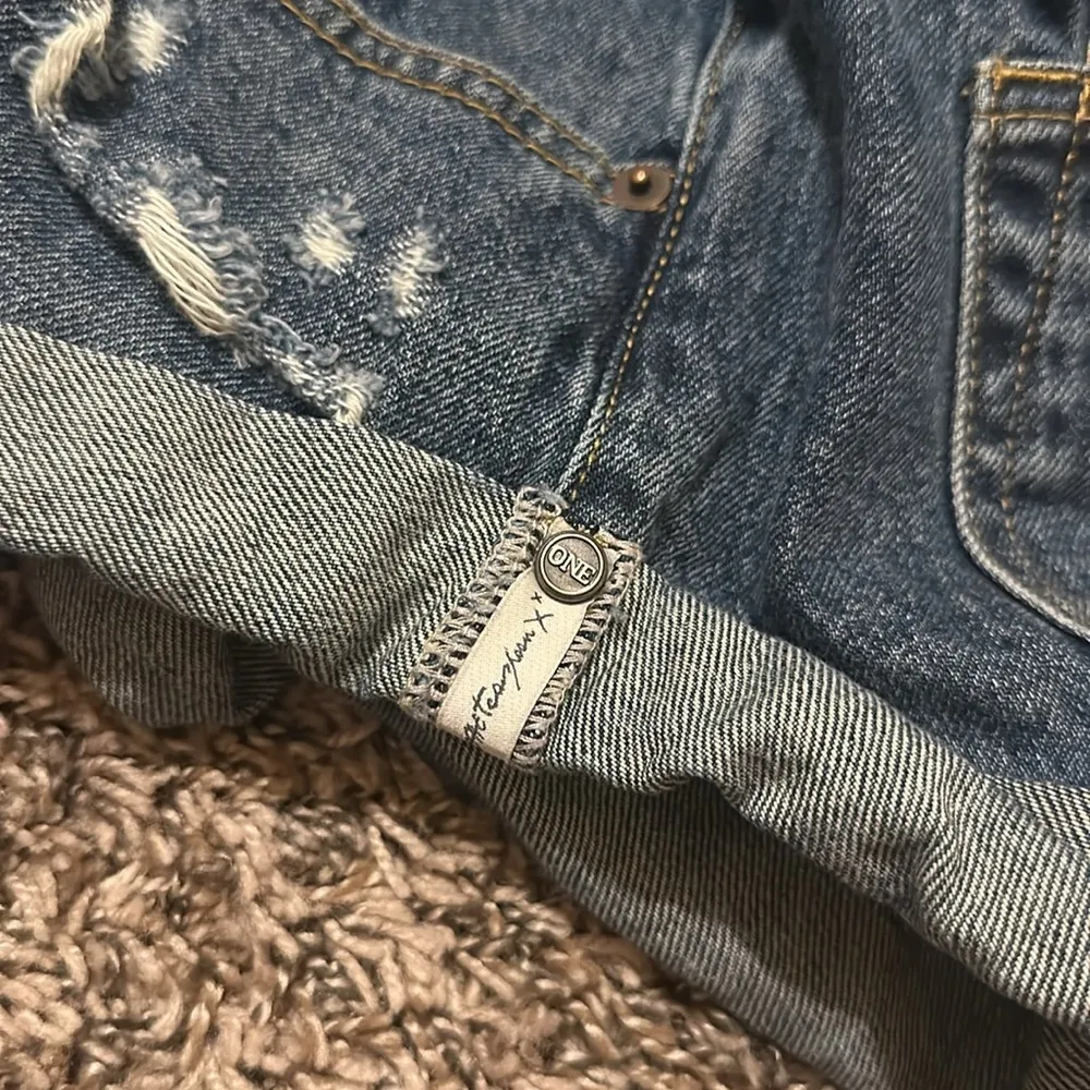 One Teaspoon Bandits Jean Denim Shorts Size 27 - Image 10